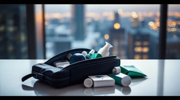 Les avantages d'une trousse de toilette de voyage étanche