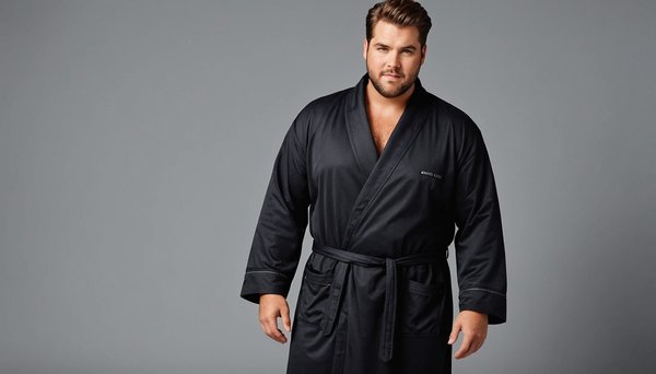 Le guide ultime des peignoires homme grande taille élégants