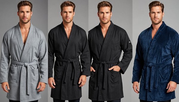 Top 10 peignoires élégants pour hommes en grande taille